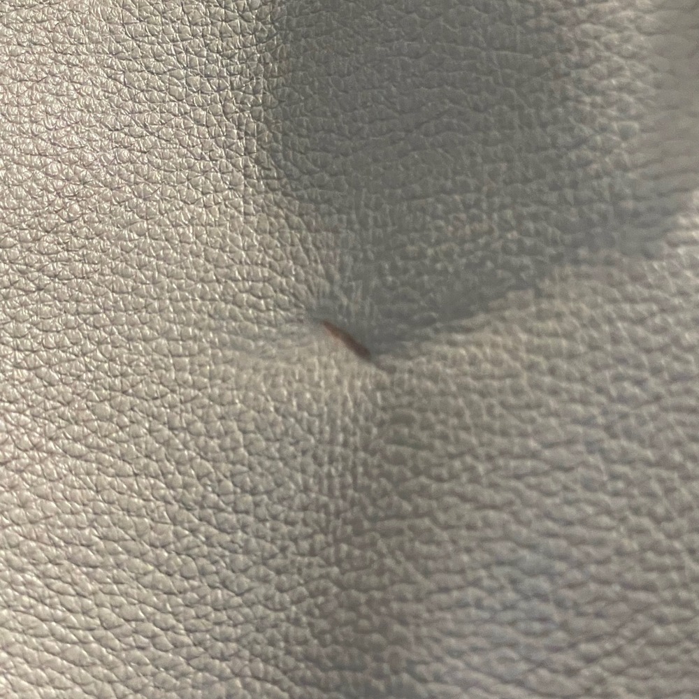 Fossil Gray Leather Geometric Patchwork Hobo Bag … - image 7